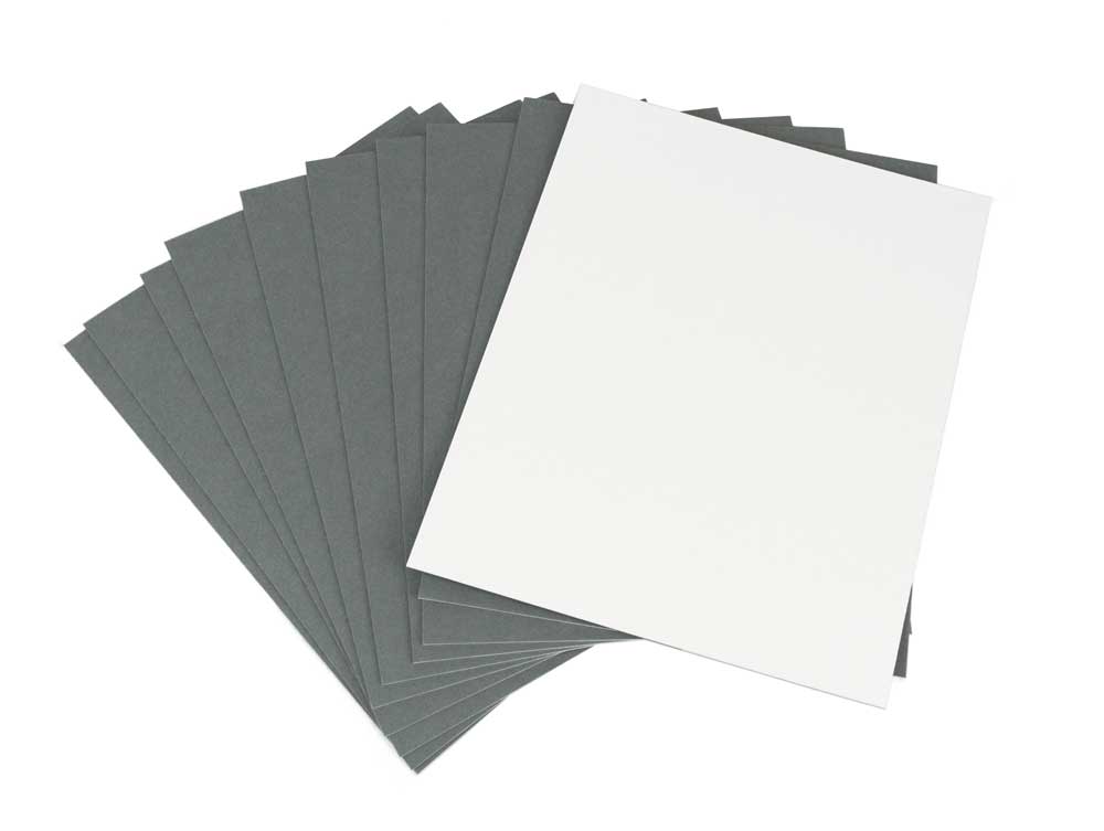 archival bag stiffeners provide added support to documents and photos inside archival storage bags