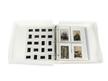 Open tan Binder-In-A-Box combines a 3-ring binder & box made from acid-free materials for preserving photos and documents. thumbnail