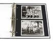 Black Acid-Free 3-hole Mounting Pages with 2 photos in the archival-quality album. thumbnail