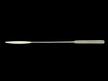 Stainless steel micro spatula with rounded and pointed ends thumbnail